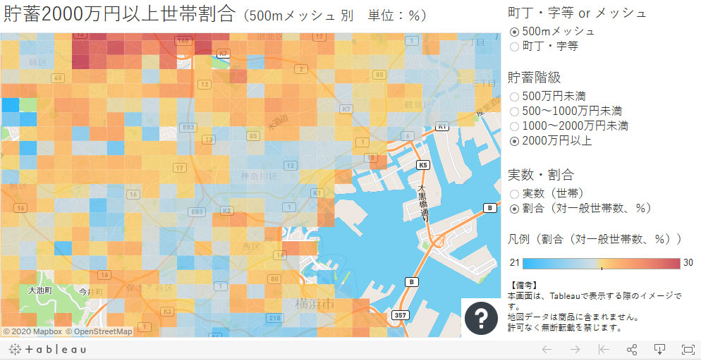Tableau：イメージ